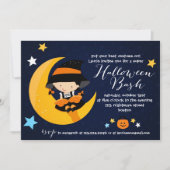 Invitation Halloween Bash Costume Party (Devant)