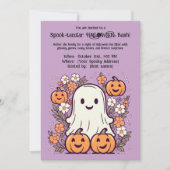 Invitation HALLOWEEN Bash tactile ! (Devant)