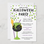 Invitation Halloween Boissons et friandises Halloween (Devant)