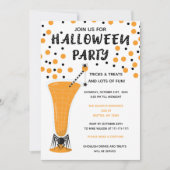 Invitation Halloween Boissons et friandises Halloween (Devant)