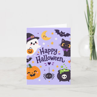 Invitation halloween boo