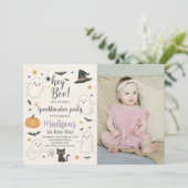 Invitation Halloween Boo Bash Spooktacular Party (Debout devant)