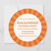 Invitation Halloween Boo Happy Ghost Kids Costume Party (Dos)