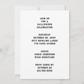 Invitation Halloween Bowling Party (Dos)