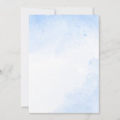 Invitation Halloween Chat noir Citrouille Petit Baby shower B (Dos)