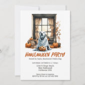 Invitation Halloween Chien Fête à thème Howloween Fun (Devant)