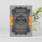 Invitation Halloween Citrouille Carving et Cocktails Invitati (Debout devant)