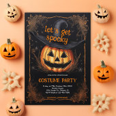 Invitation Halloween Costume Adulte Fête Affaires Éffrayant