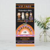 Invitation Halloween Costume de fête VIP billet d'entrée VIP (Debout devant)