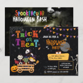INVITATION HALLOWEEN COSTUME PARTY (Devant / Derrière)