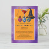 Invitation Halloween Costumes et Cocktails Party (Debout devant)