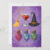 Invitation Halloween Costumes et Cocktails Party (Dos)