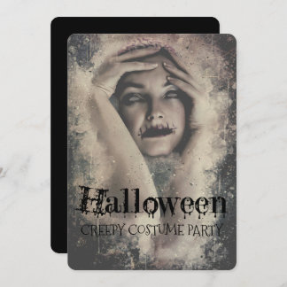 Invitation Halloween Creepy Costume Party