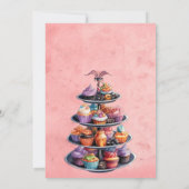 Invitation Halloween Cupcakes Soirée Halloween (Dos)