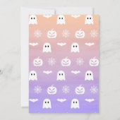 Invitation Halloween Cute Baby Panda Dracula Vampire (Dos)