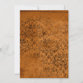 Invitation Halloween de sorcière de Fête des mariées perverse (Dos)