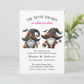 Invitation Halloween des sept nains (Debout devant)