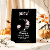 Invitation Halloween du 5ème anniversaire