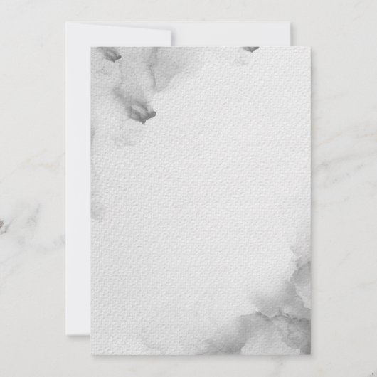 Invitation Halloween du crâne (Dos)