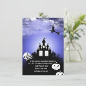 Invitation Halloween écrivez votre texte (Debout devant)