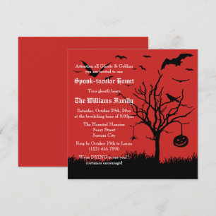 Invitation Halloween éffrayant
