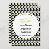 Invitation Halloween effrayant Eyeball Anniversaire Invitatio (Devant / Derrière)