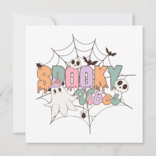 Invitation Halloween éffrayant Vibes