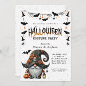 Invitation Halloween familial annuel (Devant / Derrière)