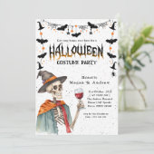 Invitation Halloween familial annuel (Debout devant)