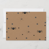 Invitation Halloween fantôme super Deux Éffrayant 2e annivers (Dos)