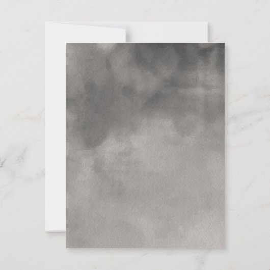 Invitation Halloween, Fête de pendaison de crémaillère ensorc (Dos)