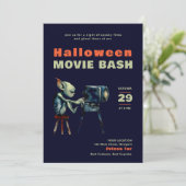 Invitation Halloween fêter films d'horreur nuit Imp Gremlin (Debout devant)