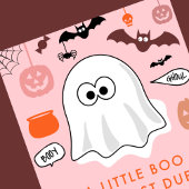 Invitation Halloween Genre révéler l'invitation Ghost