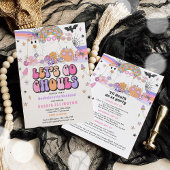 Invitation Halloween Ghost Bachelorette Allons Gouls