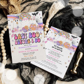 Invitation Halloween Ghost Bachelorette Dernier Boo avant que