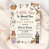 Invitation Halloween Ghost Un Petit Boo Est Le Baby shower