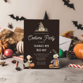 Invitation Halloween Goose Anniversaire de enfant soirée cost