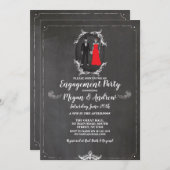 Invitation Halloween Gothique (Devant / Derrière)