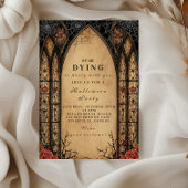 Invitation Halloween gothique éffrayant