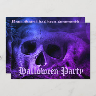 Invitation Halloween gothique effrayant