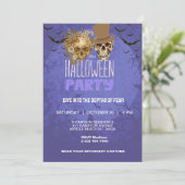 Invitation Halloween gothique pour adultes (Debout devant)