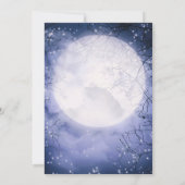 Invitation Halloween gothique pour adultes (Dos)