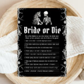 Invitation Halloween Gothique Qui Connaît La Mariée Meilleur 