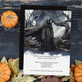 Invitation Halloween Grim Reaper