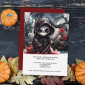 Invitation Halloween Grim Reaper