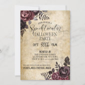 Invitation Halloween, Halloween adulte, Fête du costume, Cost (Devant)