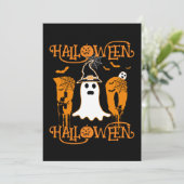 Invitation HALLOWEEN HALLOWEEN ÉPouvantable HOU (Debout devant)