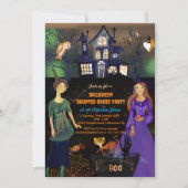 INVITATION HALLOWEEN HAUNTED HOUSE PARTY (Devant)