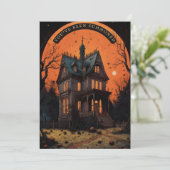 Invitation Halloween Haunted Mansion Adult Costume Party (Debout devant)