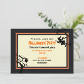 Invitation Halloween Haunween Place Party 5" x 7" (Debout devant)